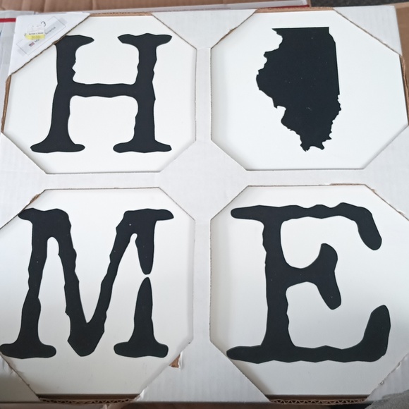 Illinois 4-pack Home Decor - Picture 1 of 4